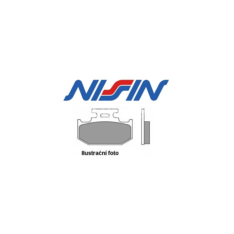 Brzdové destičky zadní Nissin 2p320 ST výprodej