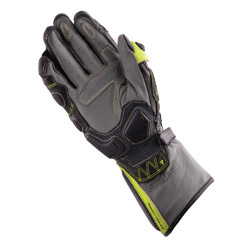 Мотоциклетни ръкавици Rebelhorn Rebel black-camo-fluo yellow разпродажба