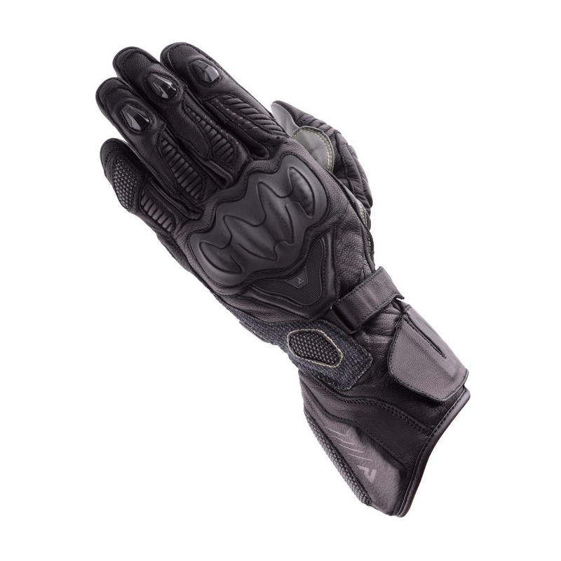 Дамски ръкавици за мотоциклет Rebelhorn Rebel black разпродажба
