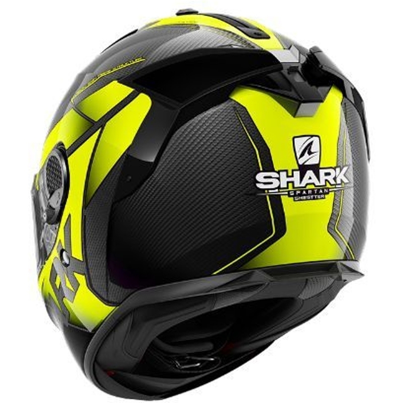 Integrální přilba SHARK SPARTAN GT Carbon Shestter černo-žlutá výprodej