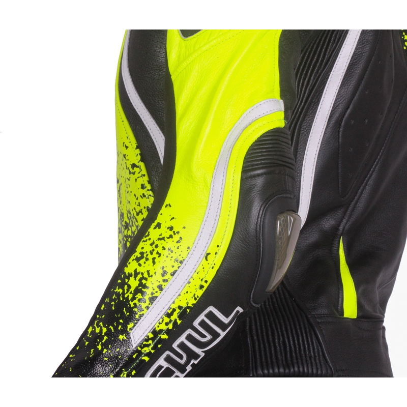 Мъжки гащеризон Tschul 585 в черно и флуорово жълто разпродажба