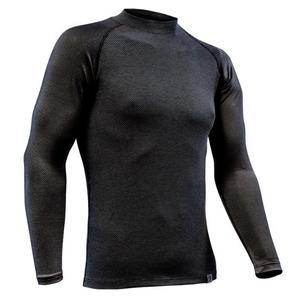 Термо риза nanosilver® Raglan антрацитно сиво - дълъг ръкав