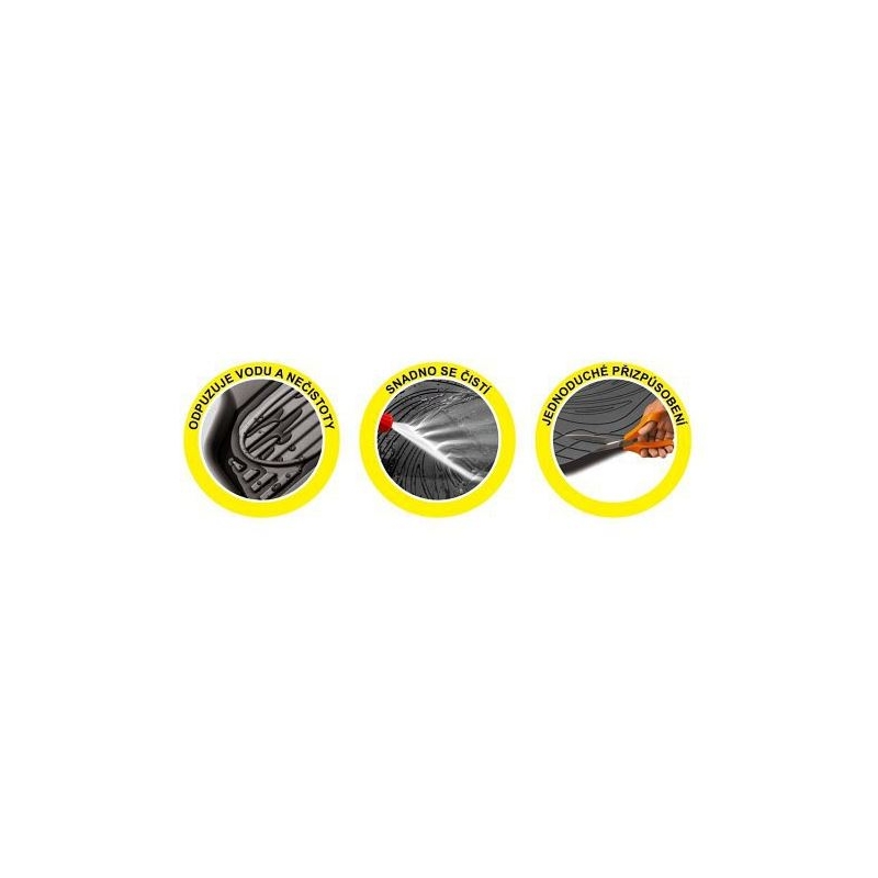 Koberce PVC SPACE 4ks