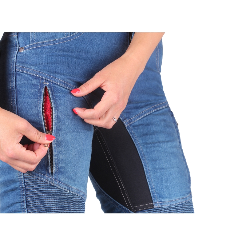 Дамски дънки Street Racer Stretch II Slim fit CE синьо