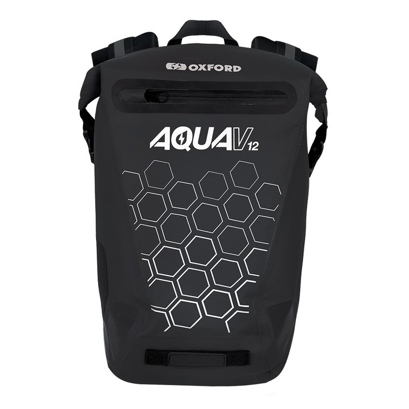 Vodotěsný batoh Oxford AQUA V12 černý 12 l
