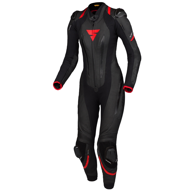 Дамски костюм от една част Shima Miura RS black-red