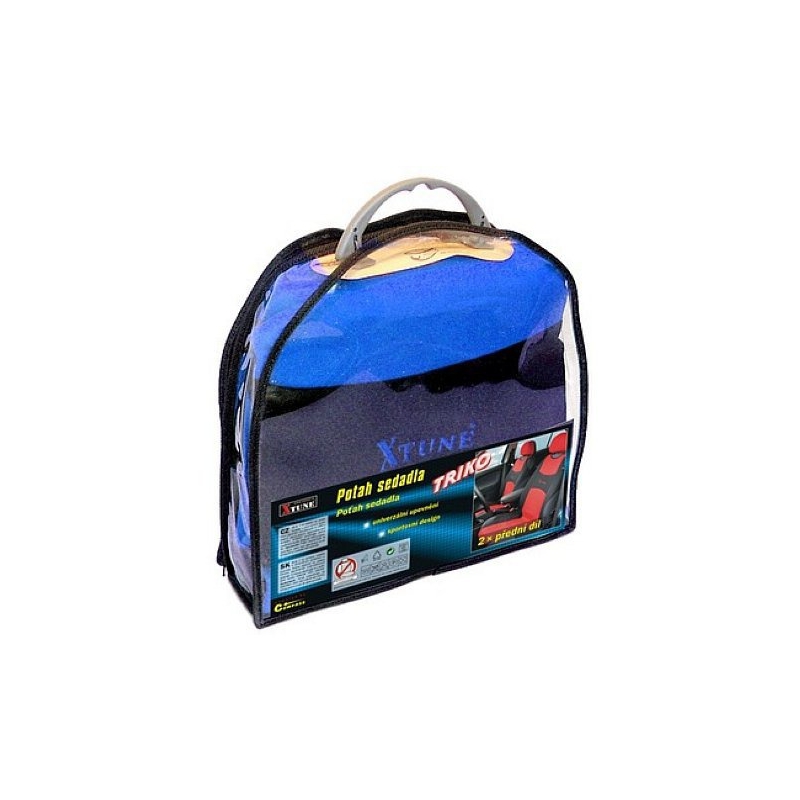 Potah sedadla TRIKO 2ks modrý