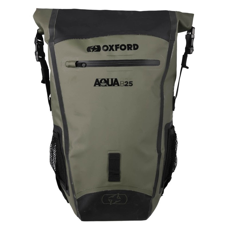 Водоустойчива раница Oxford Aqua B25 Black-Khaki Green 25 L