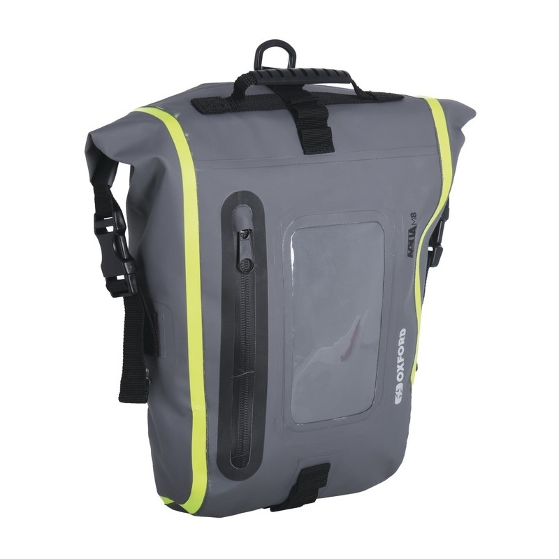 Чанта за мотоциклет Oxford Aqua M8 black-grey-fluo yellow