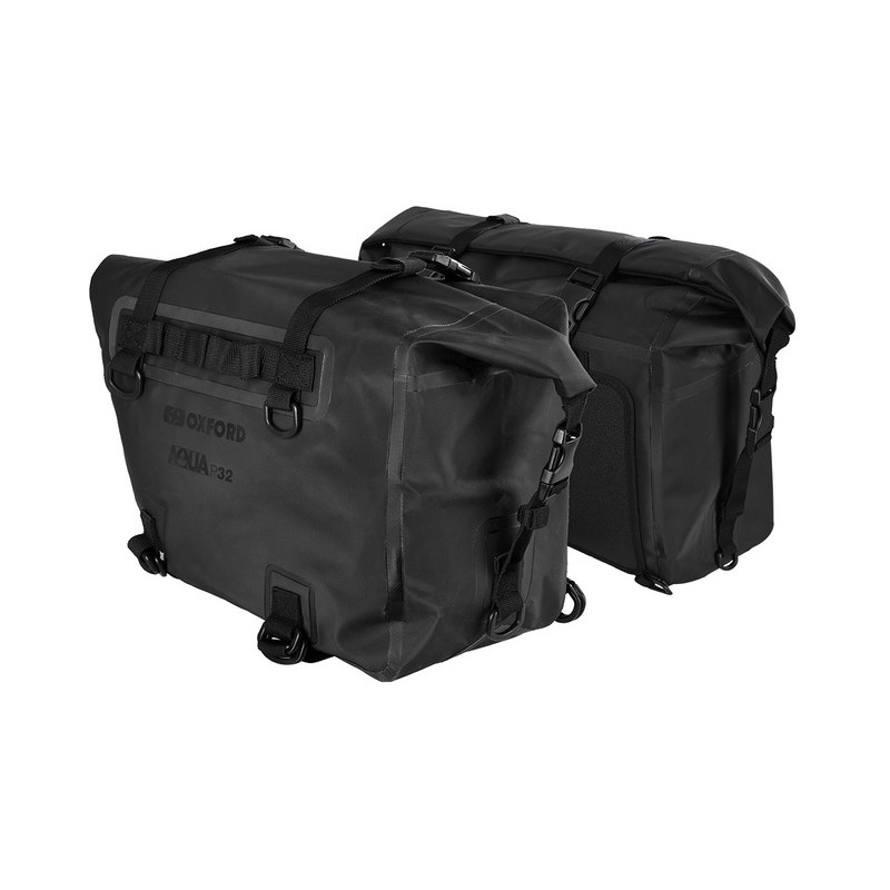 Oxford AQUA P32 black 16 л странични каси за мотоциклет