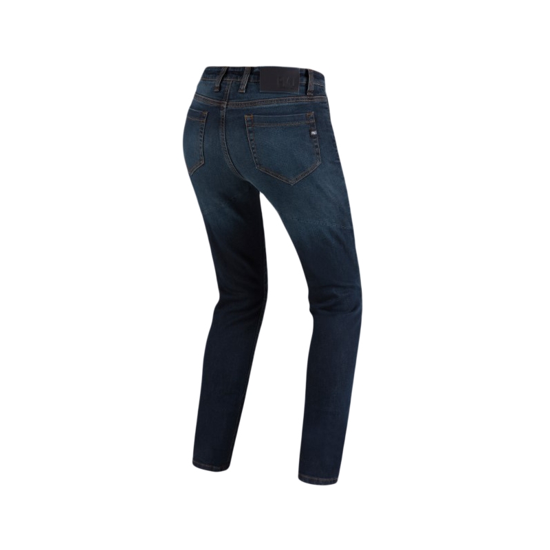 Дамски дънки PMJ Caferacer Legend Dark Blue Motorcycle Jeans разпродажба