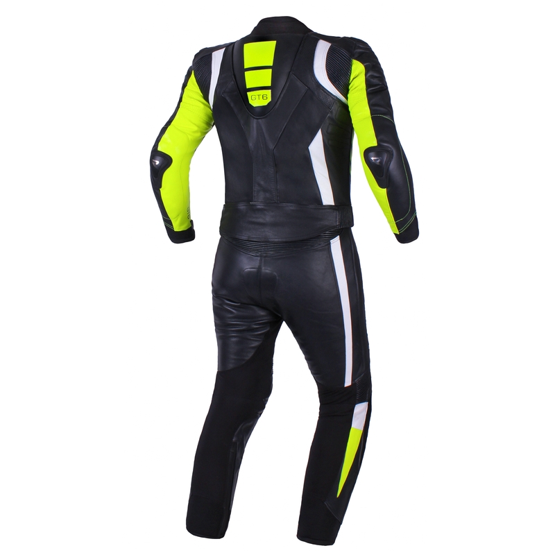 Мъжки гащеризони Street Racer GT6 black-white-fluo yellow разпродажба