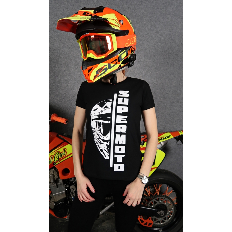 Дамска тениска SUPERMOTO black