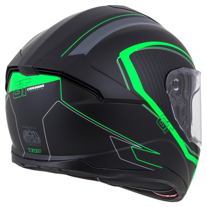 Интегрална каска Cassida Integral GT 2.0 Reptyl black-grey-green
