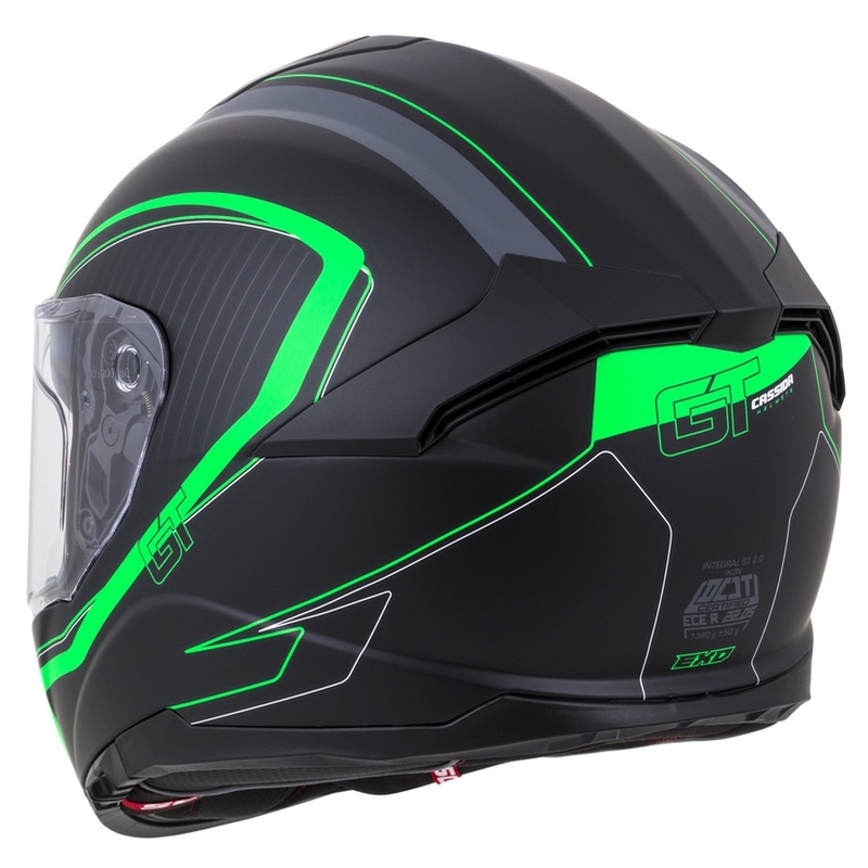 Интегрална каска Cassida Integral GT 2.0 Reptyl black-grey-green