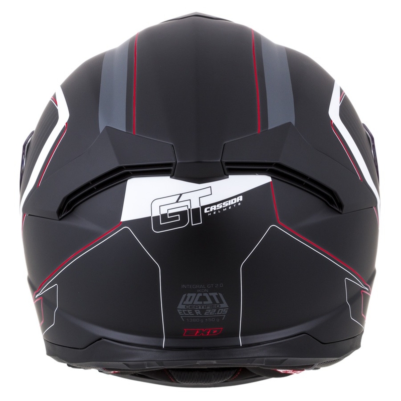 Integrální přilba Cassida Integral GT 2.0 Reptyl černo-šedo-bílo-červená