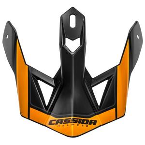Cassida Cross Pro II каска с визьор оранжево-черно-сиво