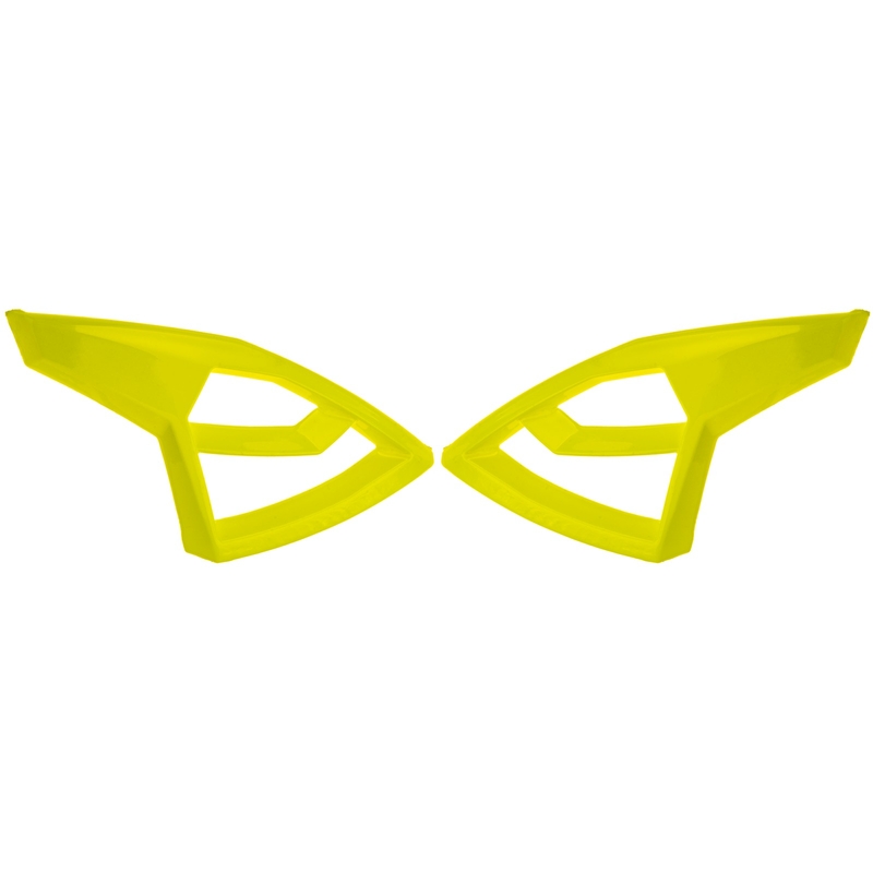 Предни капаци за каска Cassida Cross Pro II fluo yellow