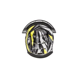 Вътрешна шапка за каска Cassida Cross Pro II black-white-fluo yellow