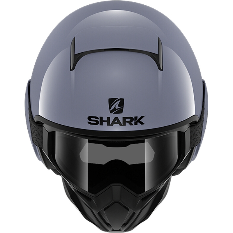 Otevřená přilba SHARK STREET-DRAK Blank šedá