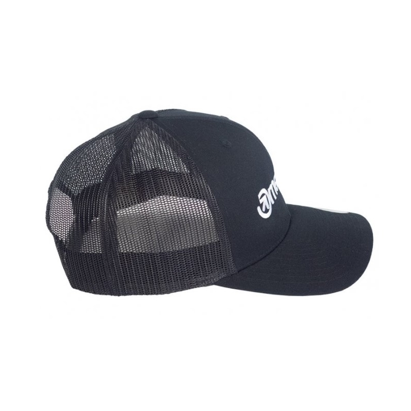 Kšiltovka Meatfly Logo Trucker Yupoong černá