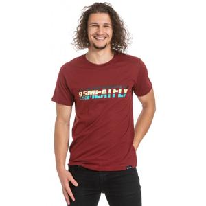 Тениска Meatfly Rust red