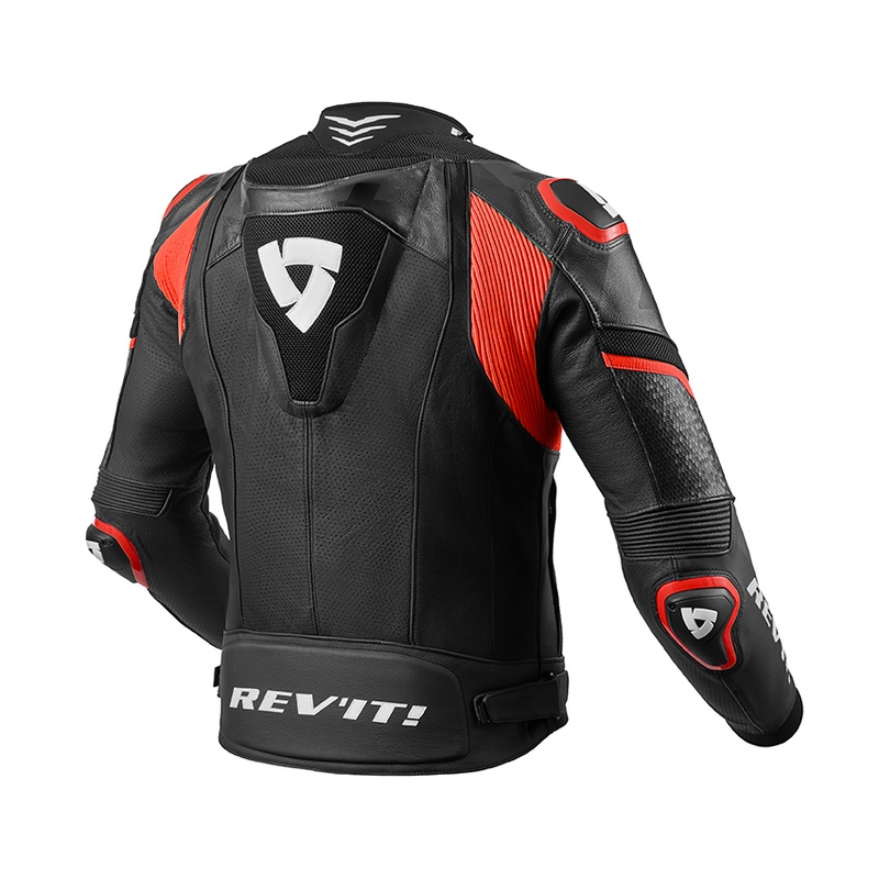 Bunda na motorku Revit Hyperspeed Pro černo-neonově červená výprodej