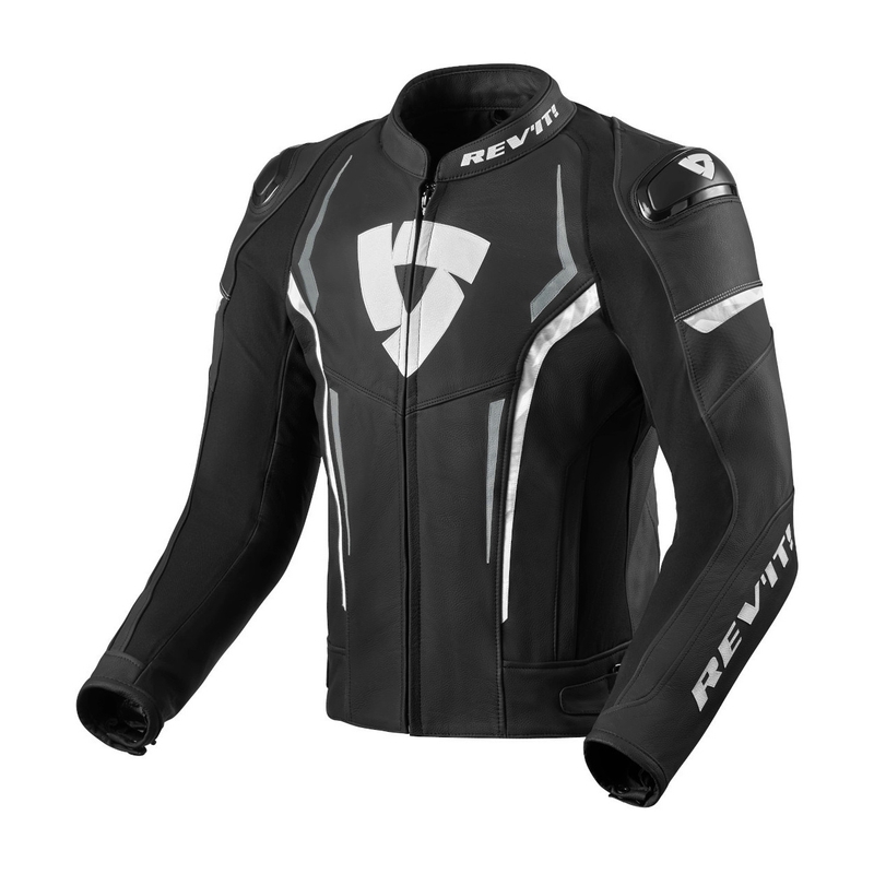 Bunda na motorku Revit Glide černo-bílá výprodej