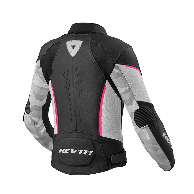 Дамско яке за мотоциклети Revit Xena 3 Black and Pink разпродажба