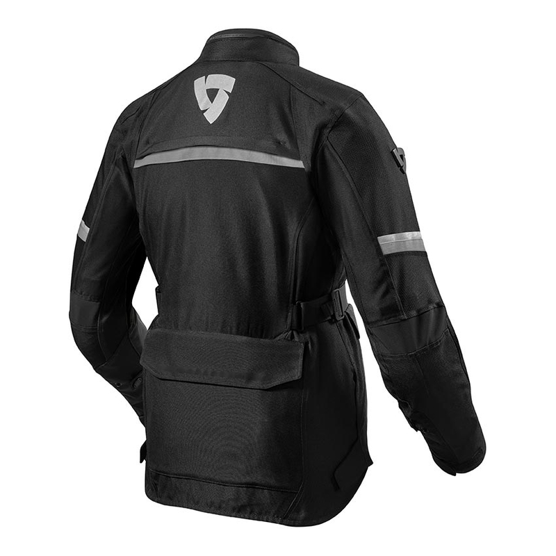 Дамско мотоциклетно яке Revit Outback 3 Black-Silver разпродажба