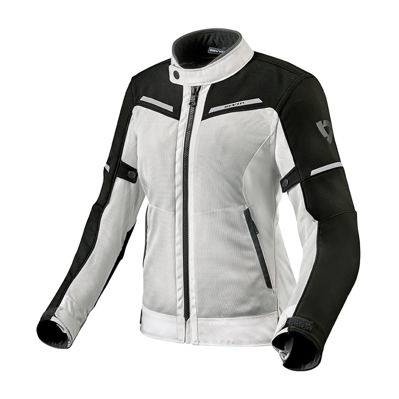 Дамско мотоциклетно яке Revit Airwave 3 Silver and Black разпродажба