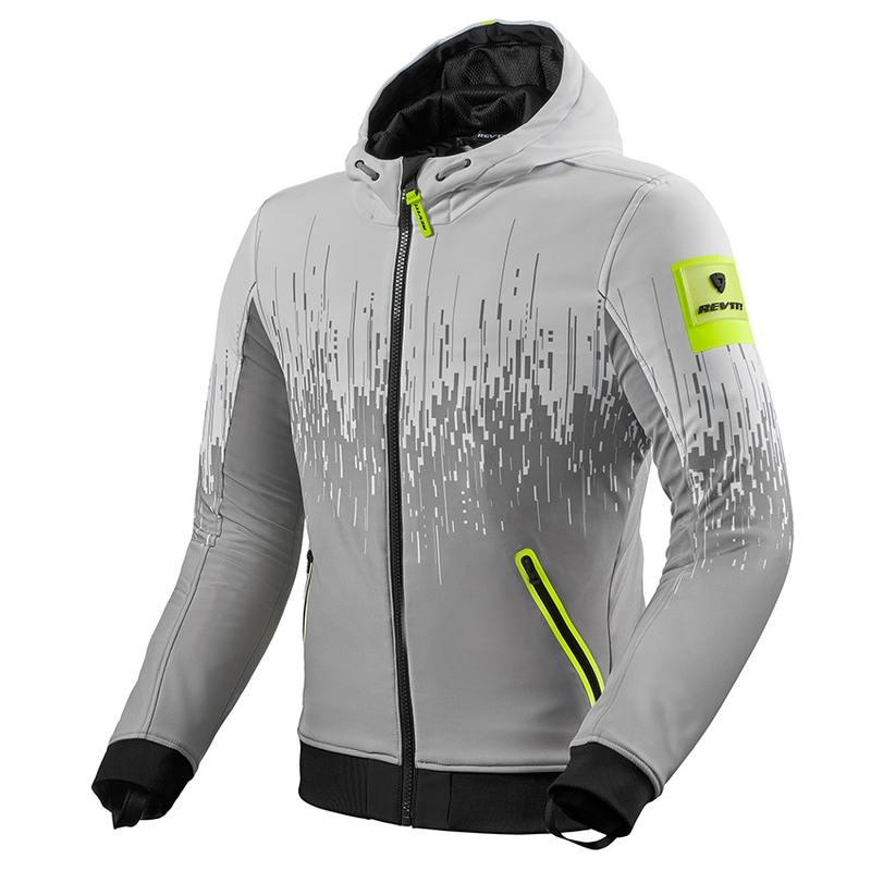 Bunda na motorku Revit Quantum 2 WB šedo-fluo žlutá výprodej