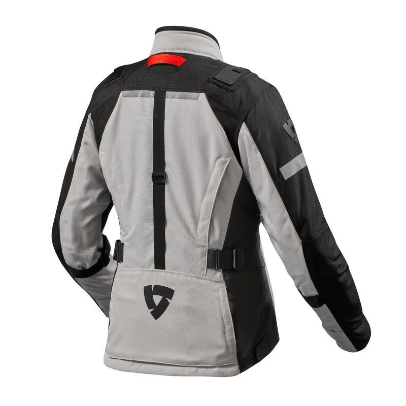Дамско мотоциклетно яке Revit Sand 4 H2O Silver and Black разпродажба