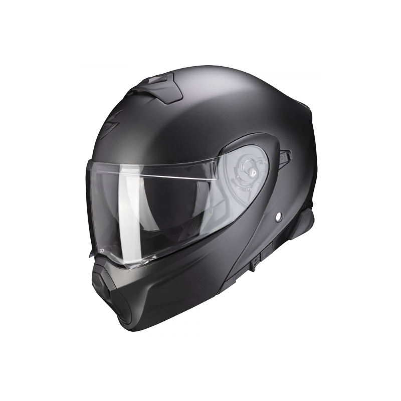 Výklopná přilba Scorpion EXO-930 Smart Solid perleťově černá matná