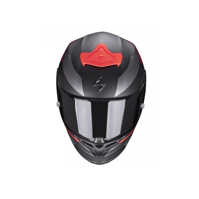 Integrální přilba Scorpion EXO-R1 Air Orbis černo-červená