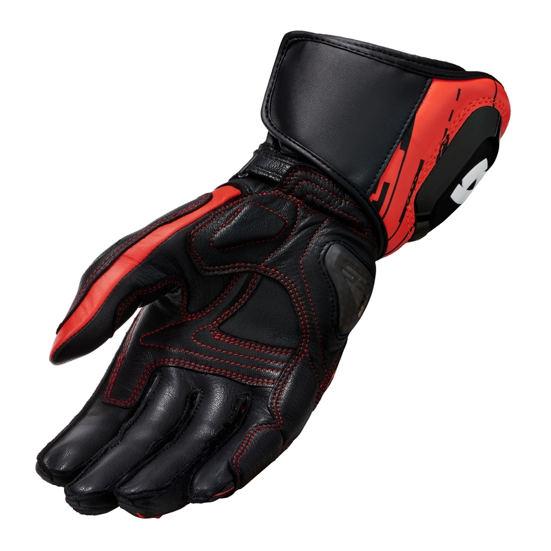Ръкавици за мотоциклет Revit Quantum 2 black-fluo red разпродажба