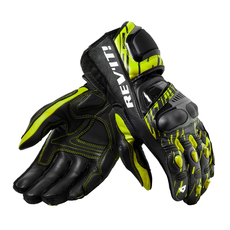 Ръкавици за мотоциклет Revit Quantum 2 black-fluo yellow разпродажба