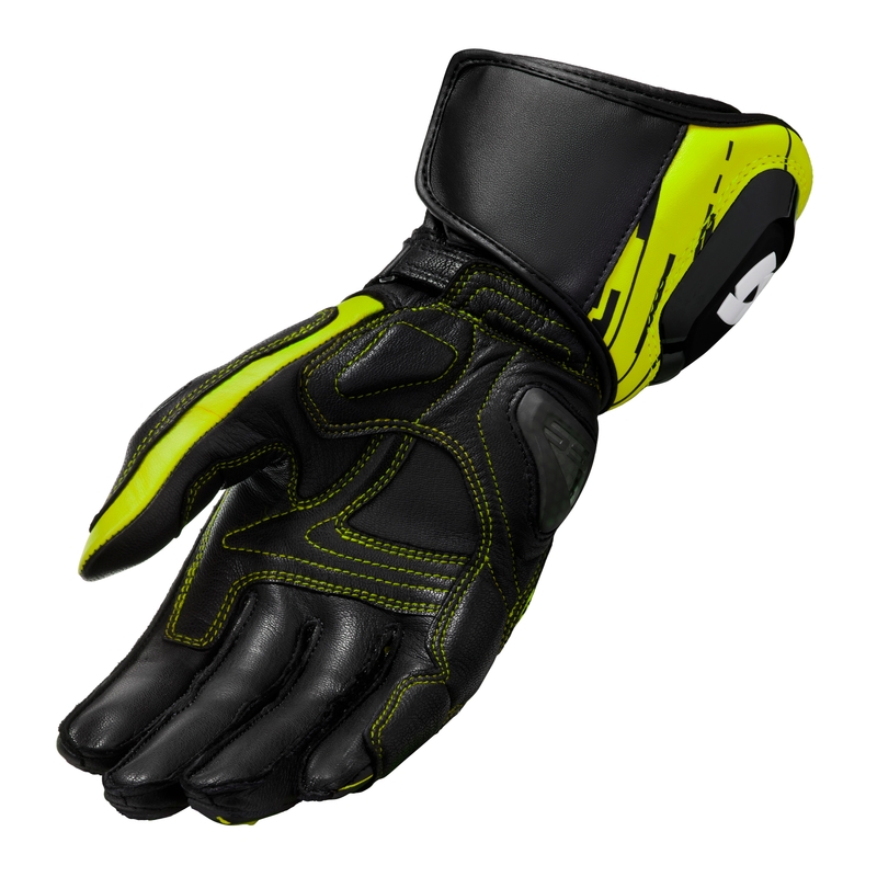 Ръкавици за мотоциклет Revit Quantum 2 black-fluo yellow разпродажба