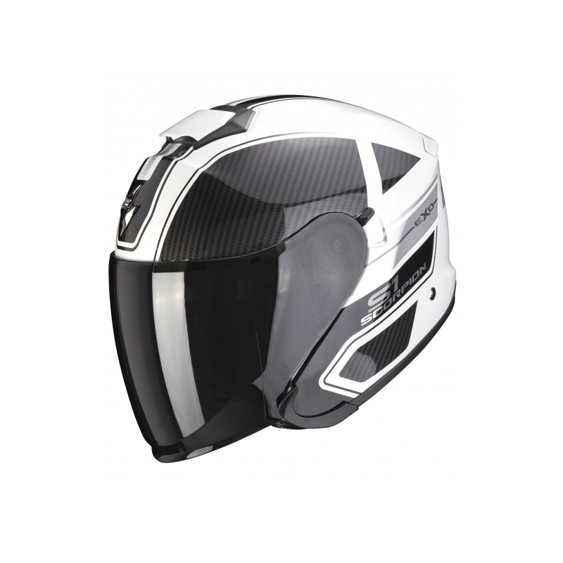 Otevřená přilba Scorpion EXO-S1 Cross-Ville černo-bílo-šedá
