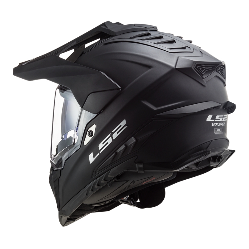 Каска за ендуро LS2 MX701 Explorer Solid Black