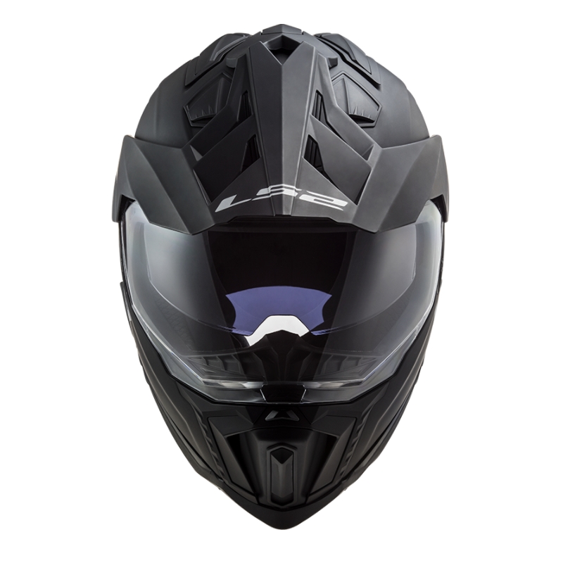 Каска за ендуро LS2 MX701 Explorer Solid Black