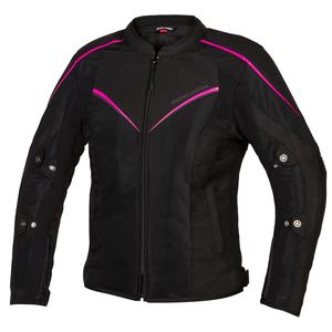 Мотоциклетно яке Rebelhorn Hiflow IV Black-Fluo Pink за жени разпродажба
