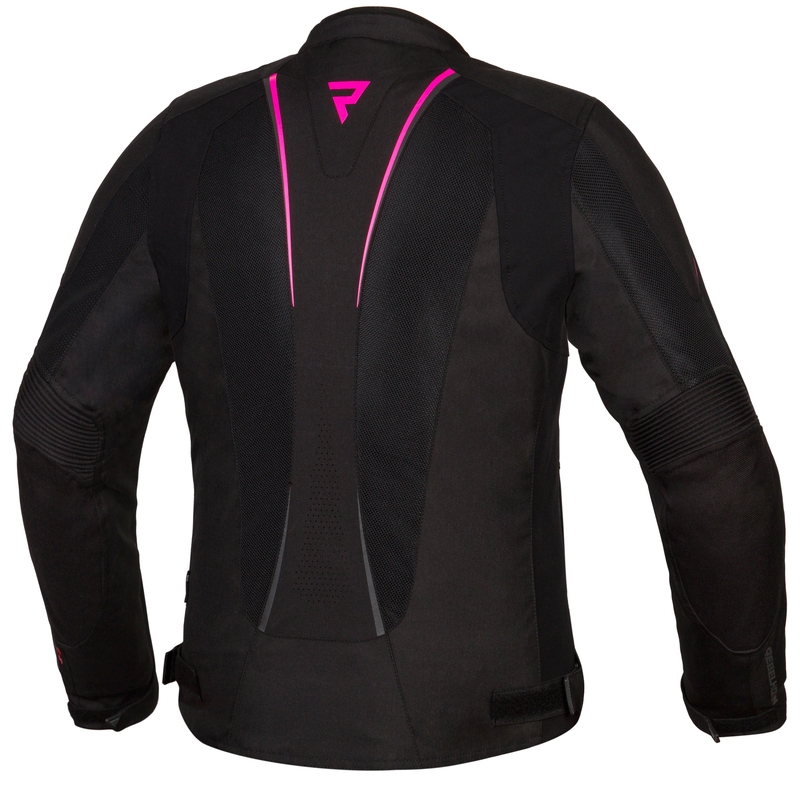 Мотоциклетно яке Rebelhorn Hiflow IV Black-Fluo Pink за жени разпродажба
