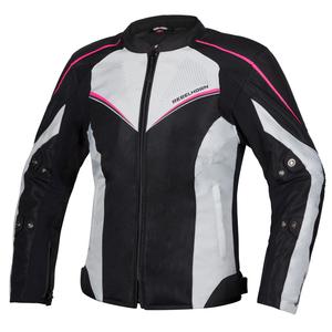 Мотоциклетно яке Rebelhorn Hiflow IV Black-Silver-Pink за жени разпродажба
