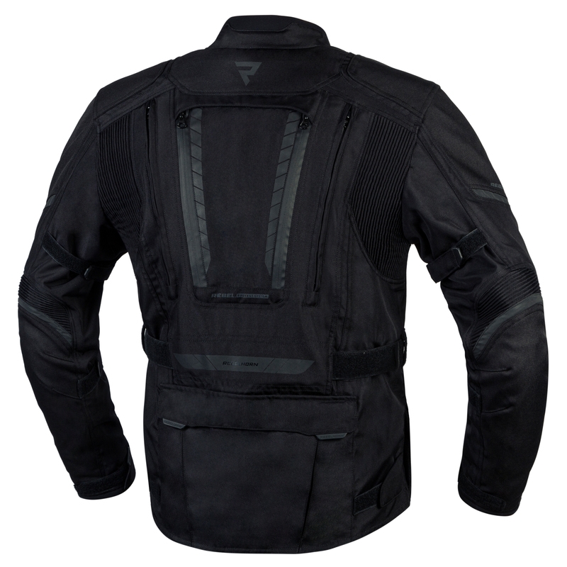 Мотоциклетно яке Rebelhorn Hiker III black разпродажба