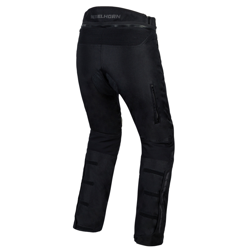 Дамски мото панталон Rebelhorn Hiker III black-grey разпродажба