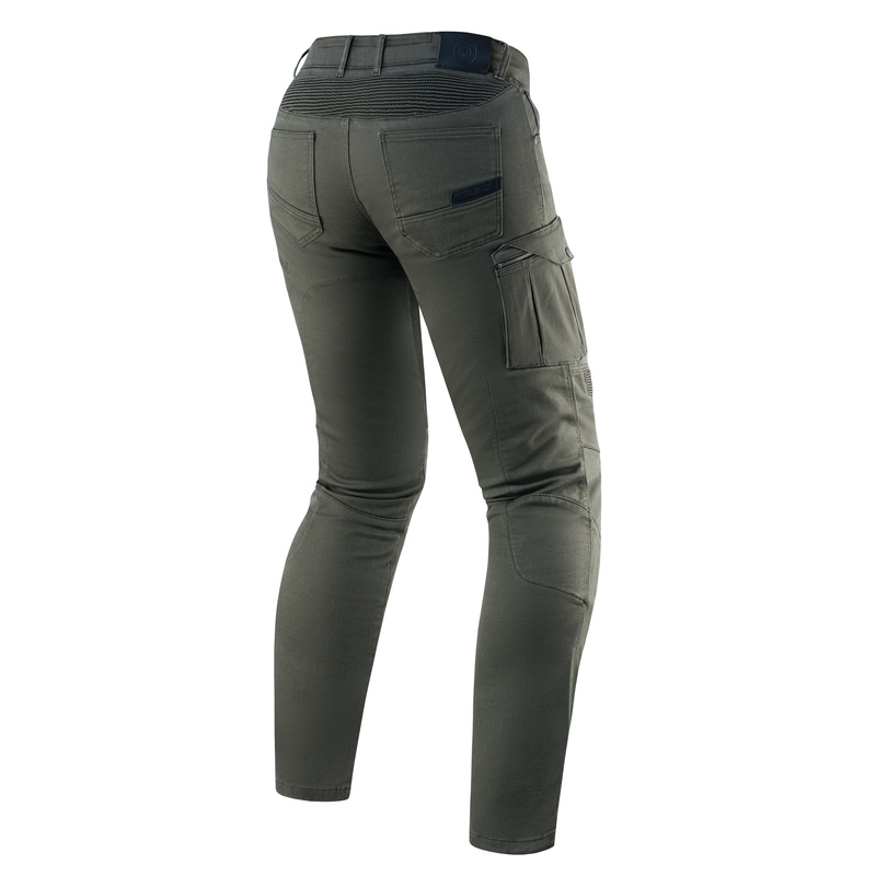 Дънки за мотоциклет Rebelhorn Vandal Twill Green разпродажба
