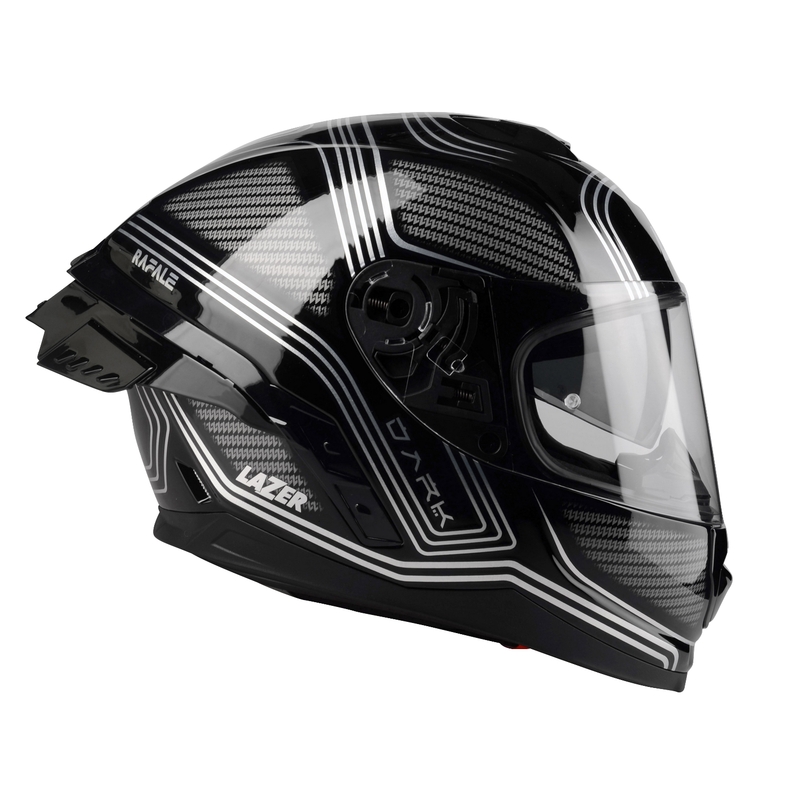 Integrální přilba na motorku Lazer Rafale SR Darkside černo-šedá
