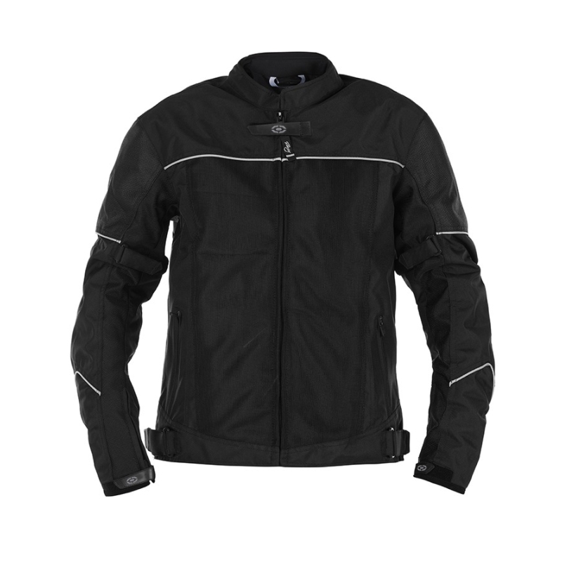 Bunda na motorku 4SQUARE Mercury černá výprodej