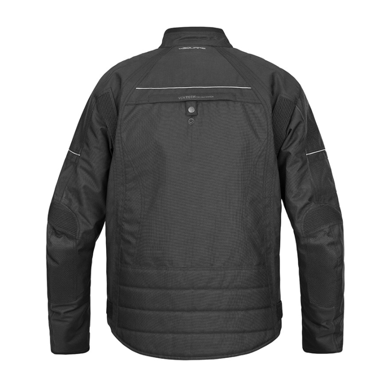 Dámská bunda na motorku 4SQUARE Roadster černá výprodej